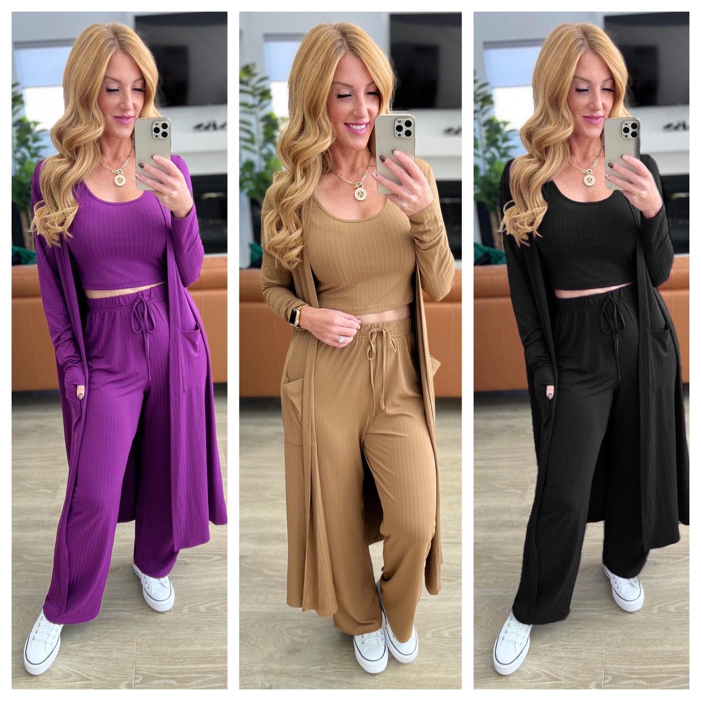 Ave- Linden Luxury Lounge Set in Three Colors