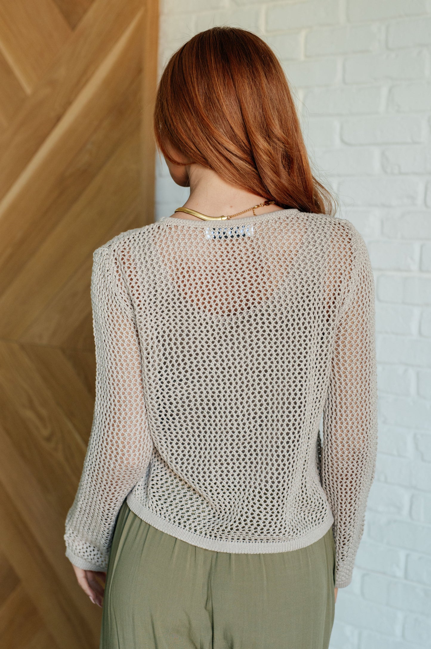 One Eleven North-Calming Down Loose Knit Top