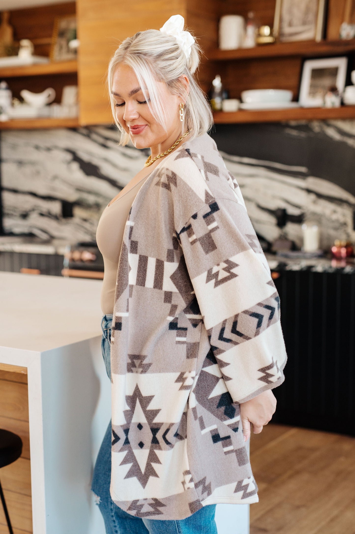 Sew In Love-Full of Character Blanket Kimono