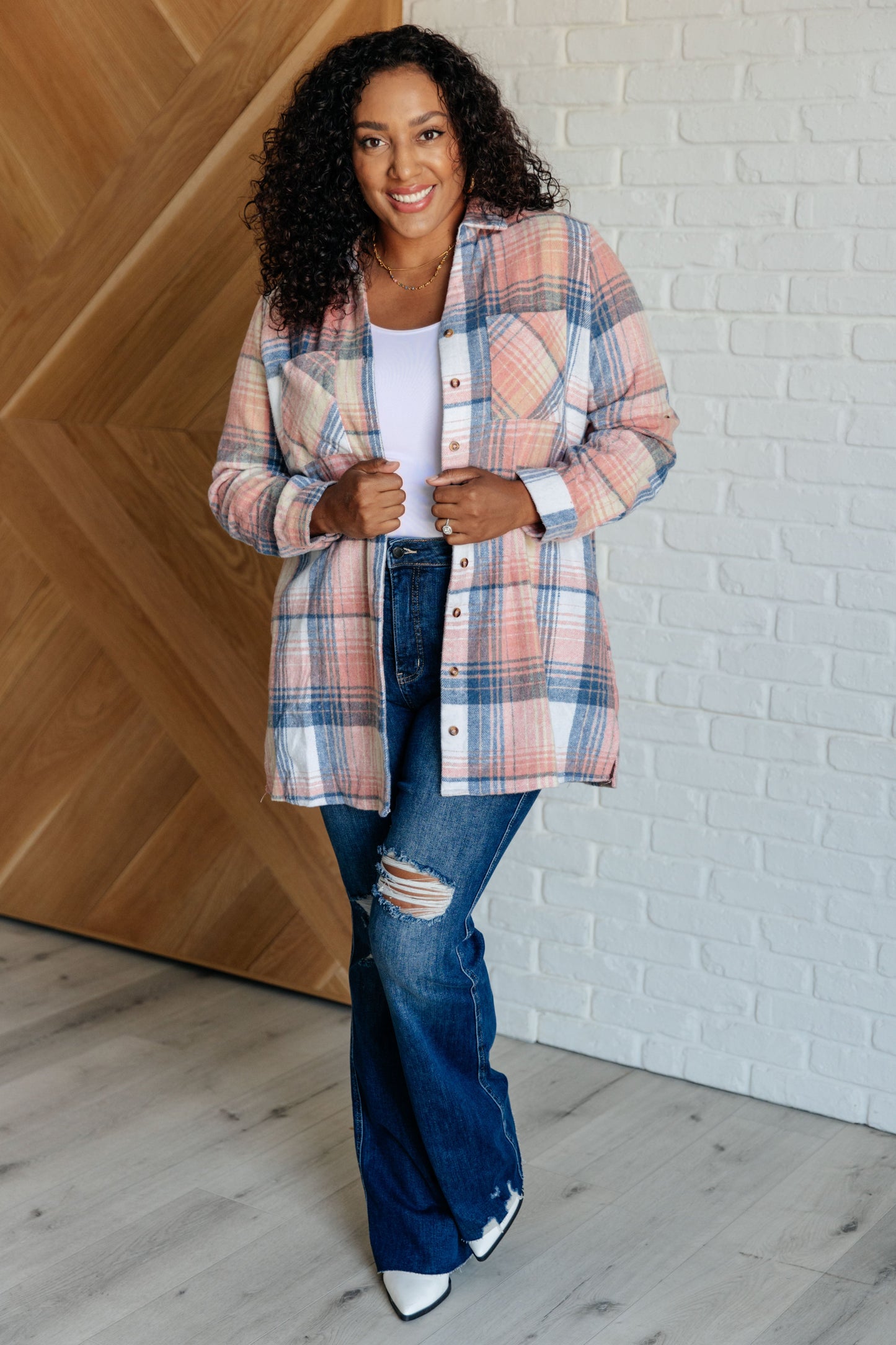 One Eleven North-Lumber Jill Plaid Button Down