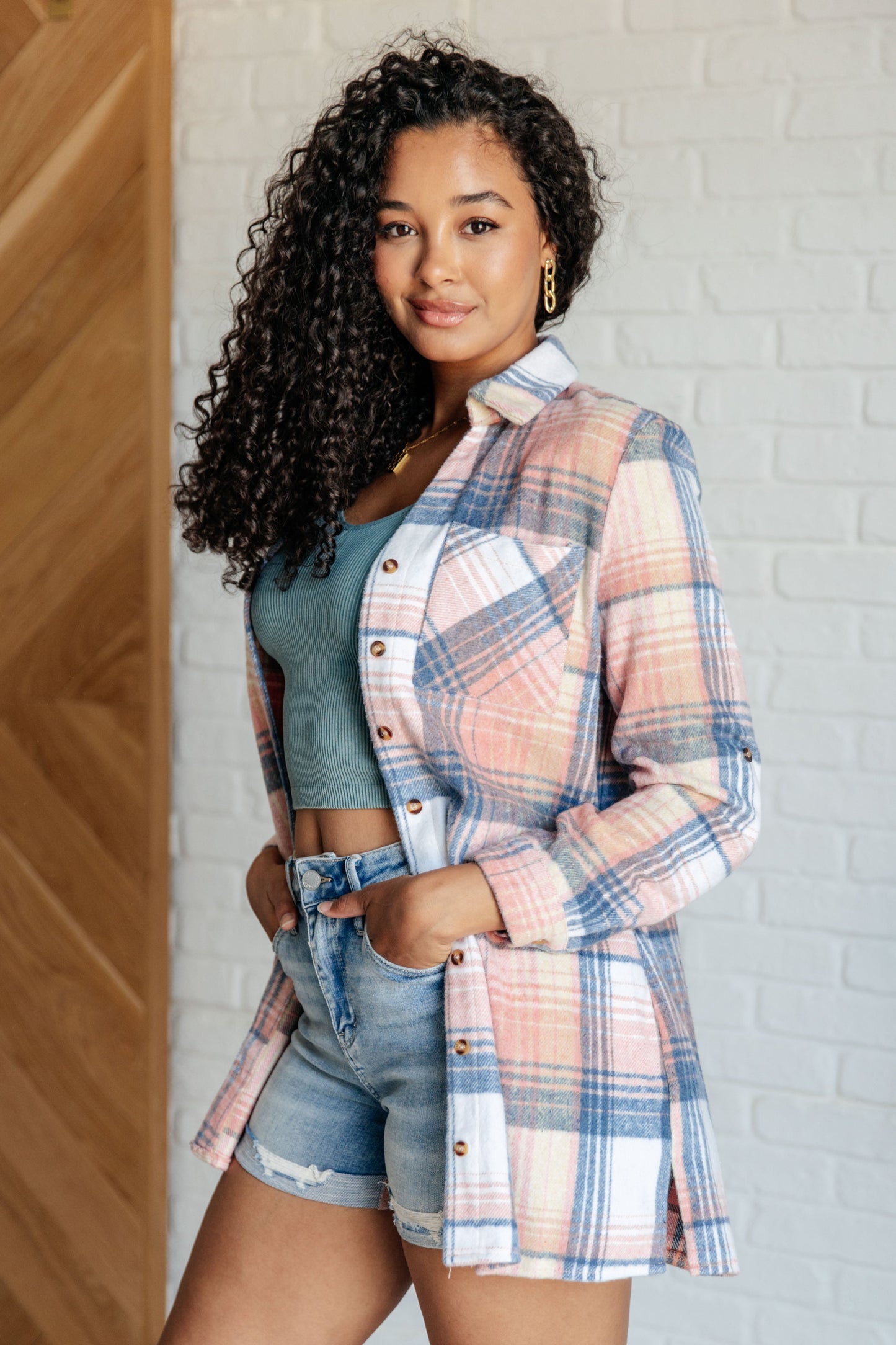 One Eleven North-Lumber Jill Plaid Button Down