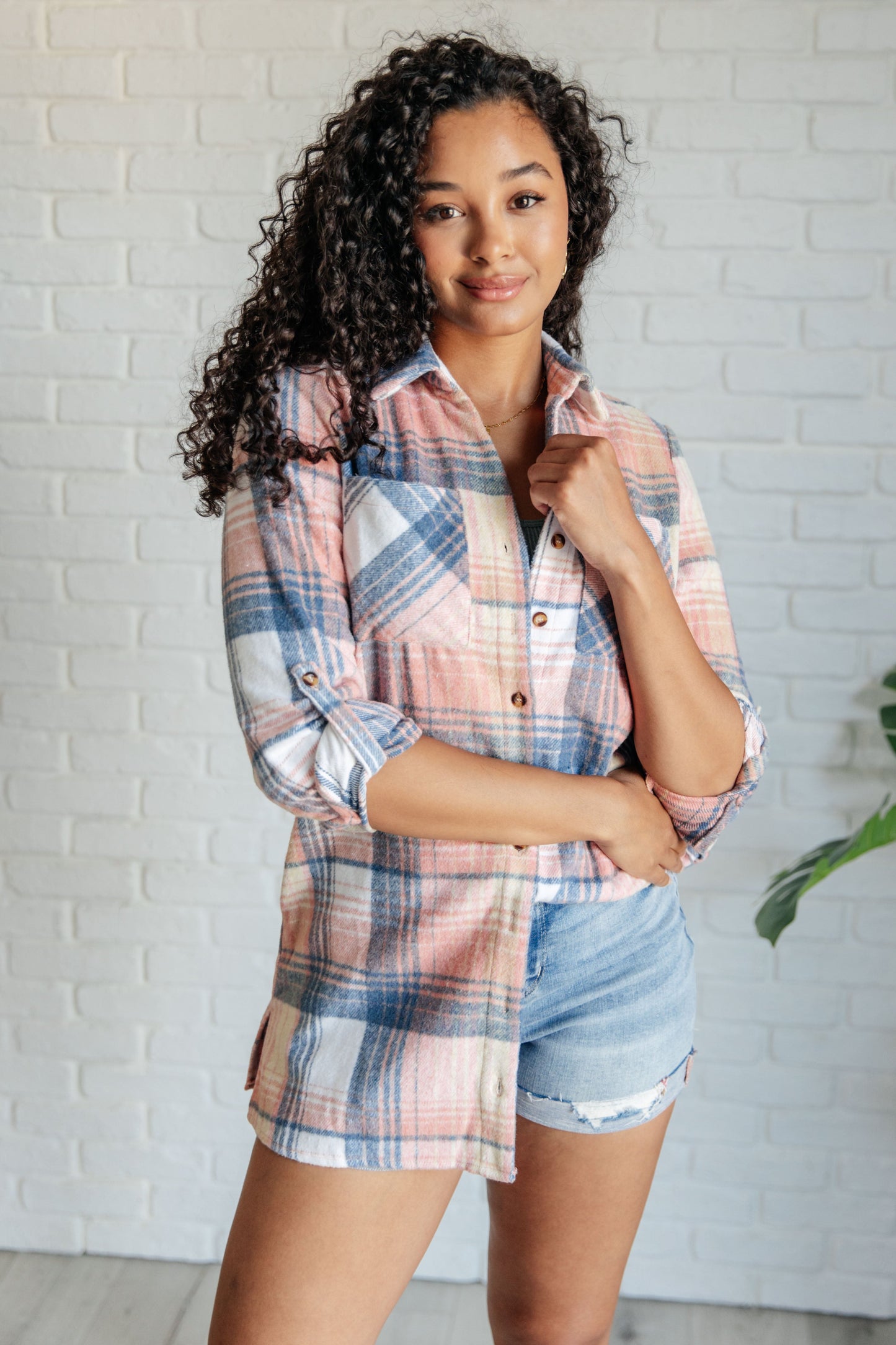 One Eleven North-Lumber Jill Plaid Button Down