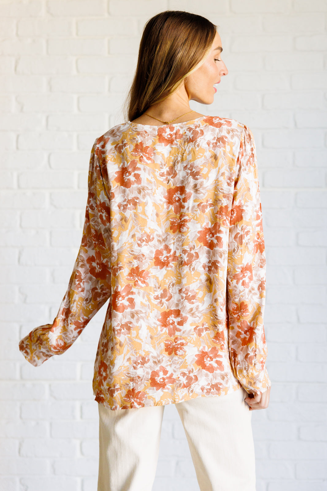 Andree By Unit-Marigold Dreams Floral Blouse