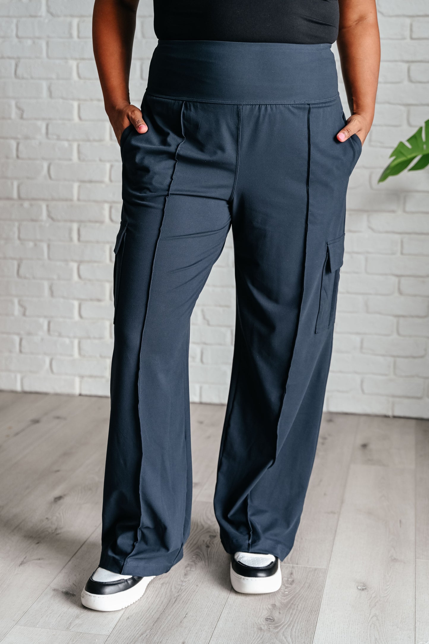 Rae Mode- Race to Relax Cargo Pants in Nocturnal Navy