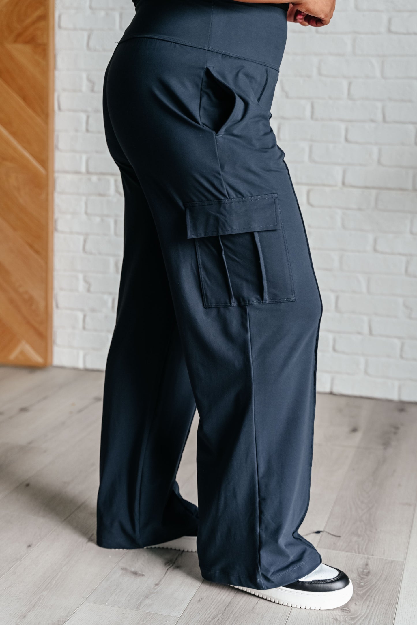 Rae Mode- Race to Relax Cargo Pants in Nocturnal Navy