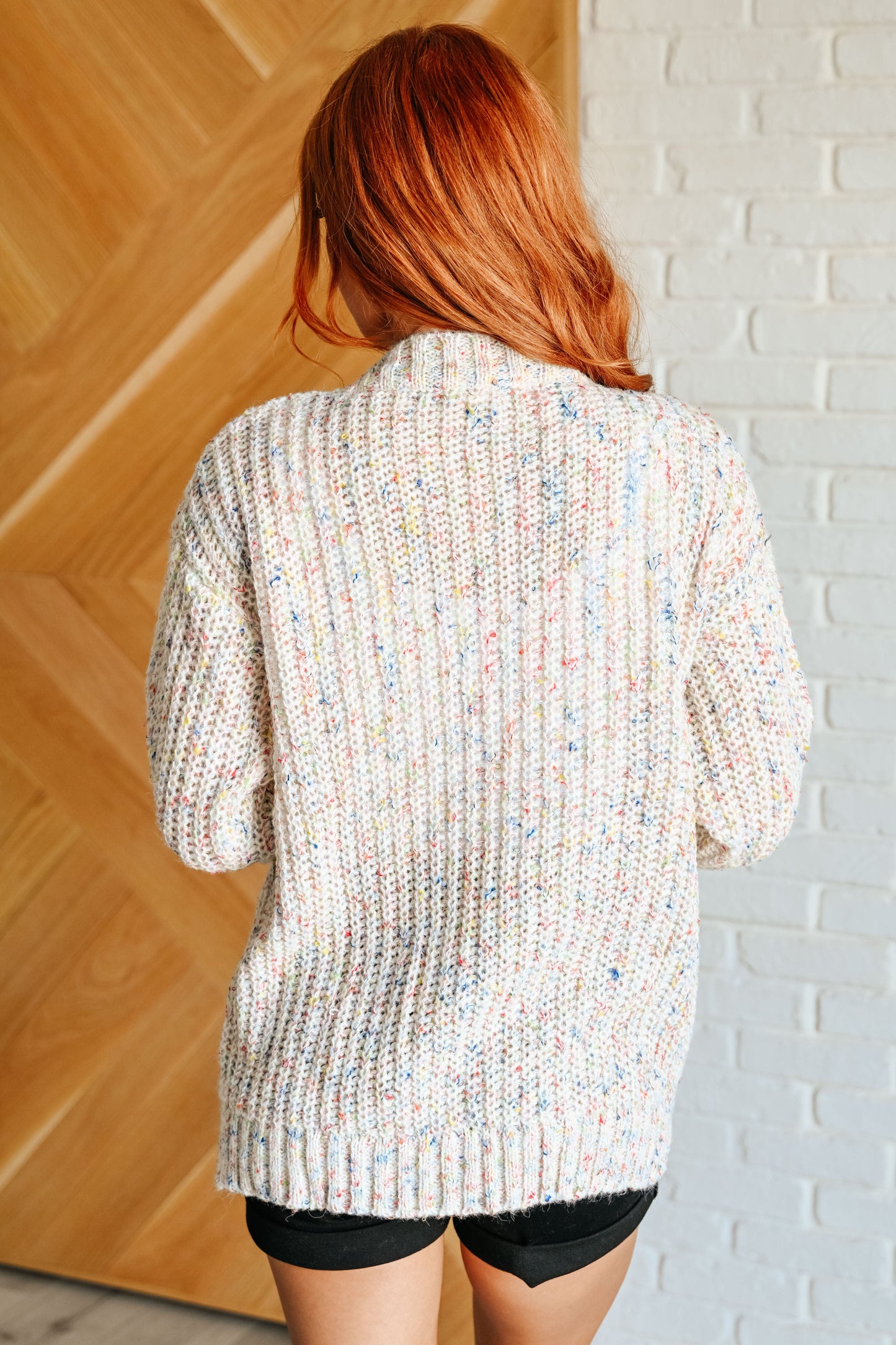 Haptics-Slipping Through My Fingers Sweater Knit Cardigan