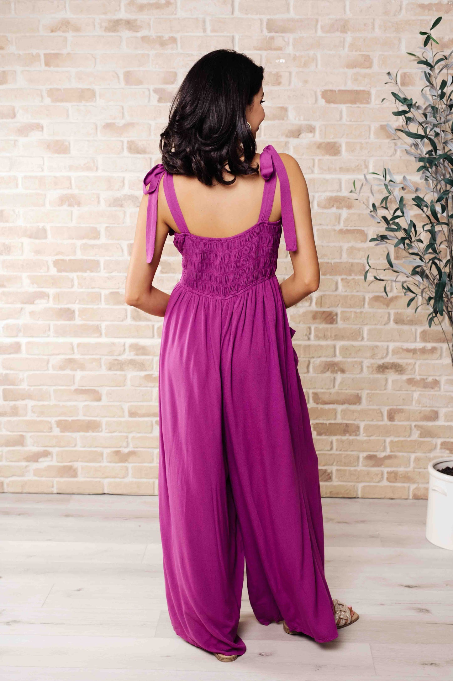 Jodifl- Social Graces Wide Leg Jumpsuit