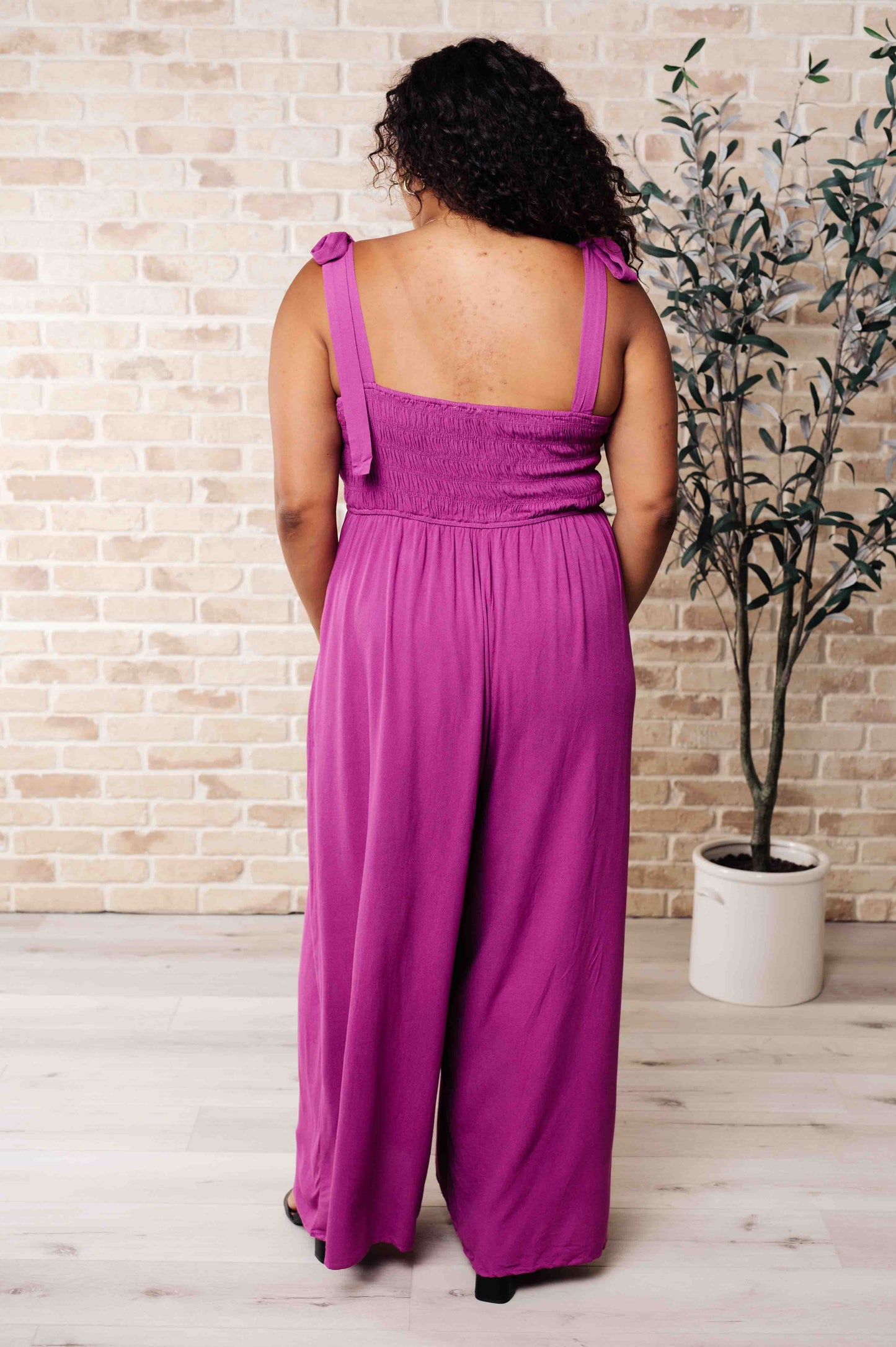 Jodifl- Social Graces Wide Leg Jumpsuit