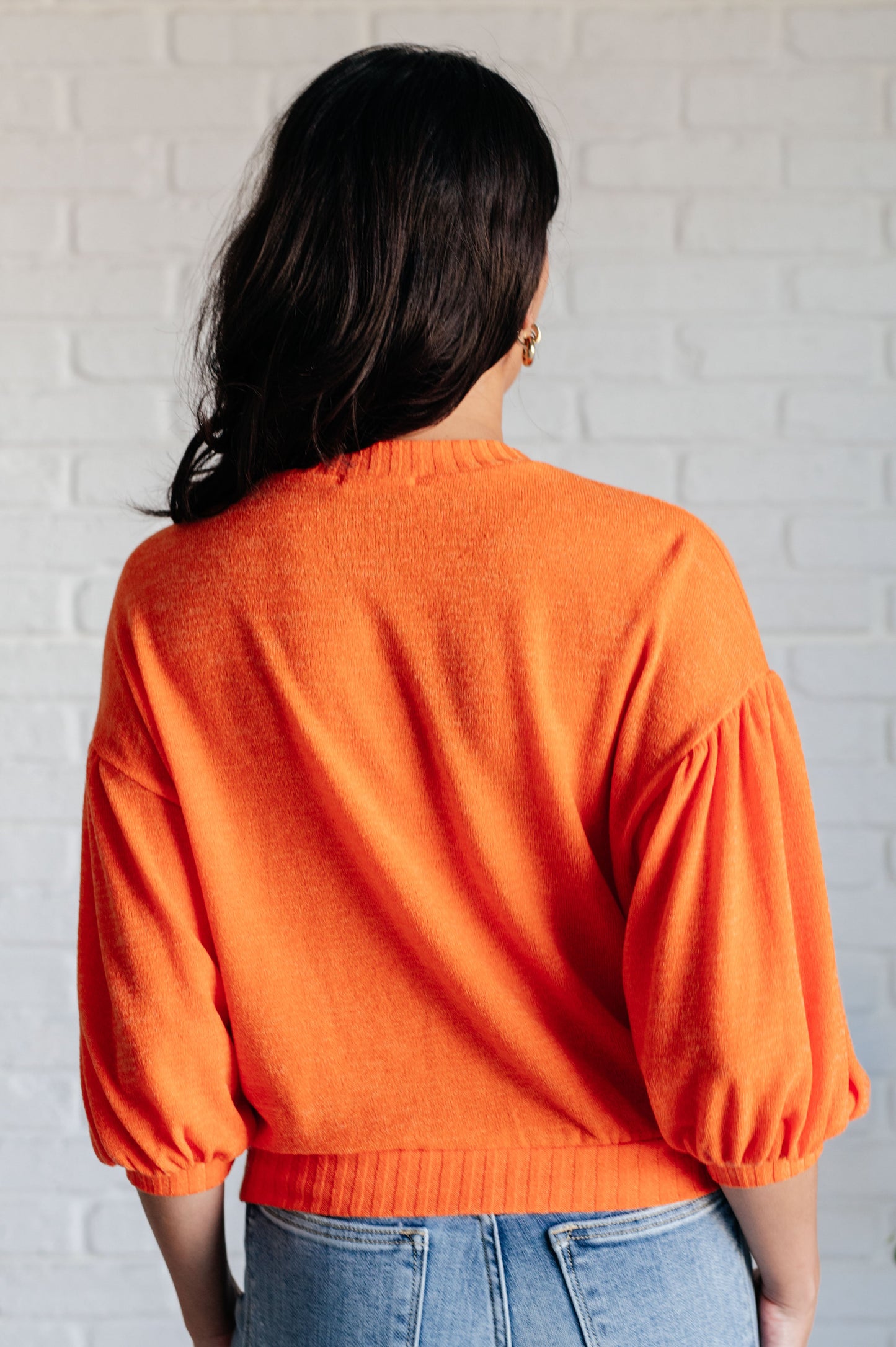 GeeGee- Subway Station Sweater in Orange