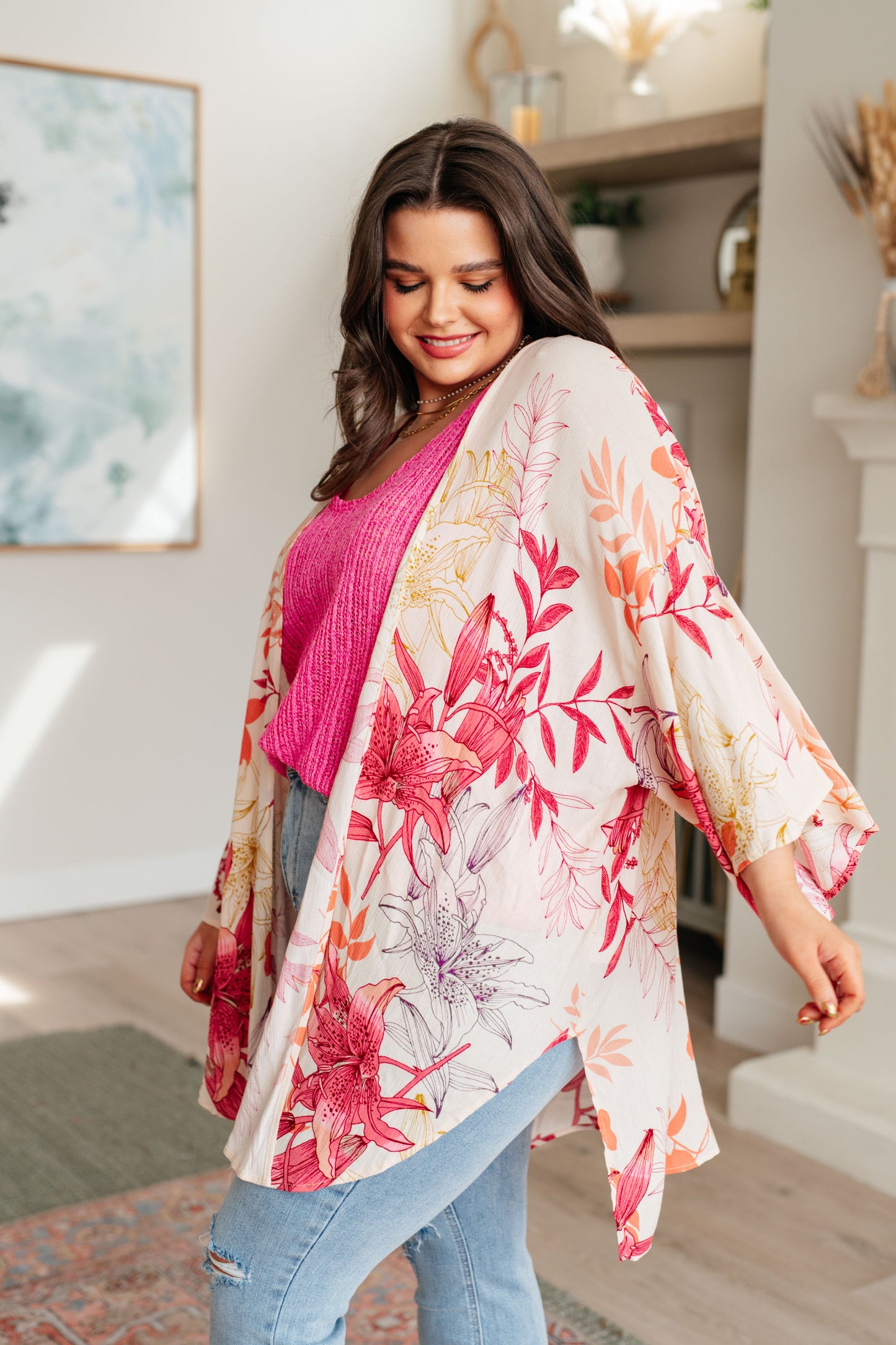 GeeGee-Vacay Season Bell Sleeve Kimono