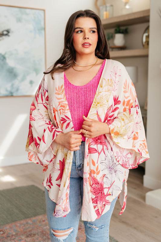 GeeGee-Vacay Season Bell Sleeve Kimono