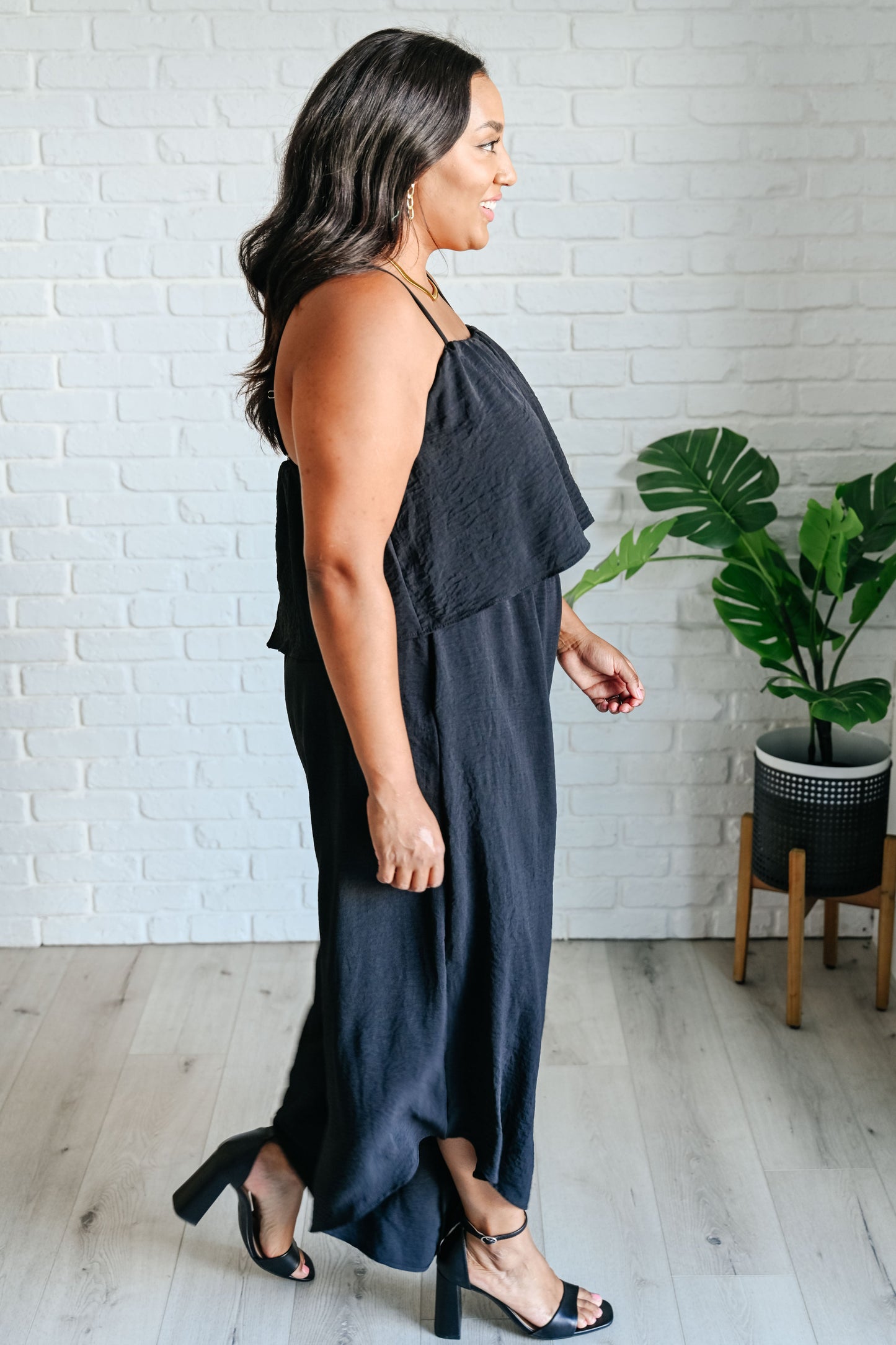 Sew In Love-When All is Said and Done Spaghetti Strap Jumpsuit